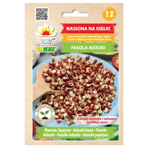Fasola Adzuki nasiona na kiełki 50g - TORAF
