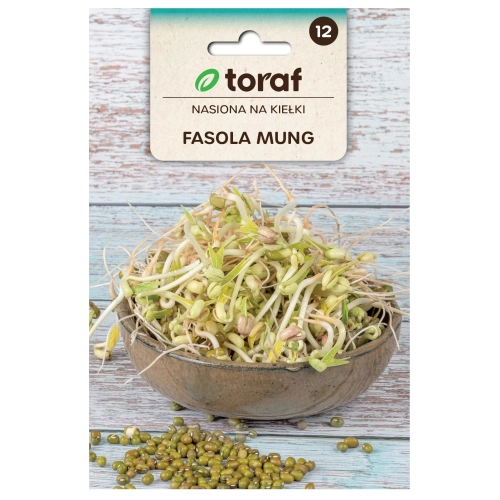 Fasola Mung nasiona na kiełki 50g - TORAF
