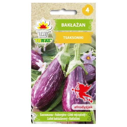  Bakłażan Tsakoniki nasiona 1g - TORAF 