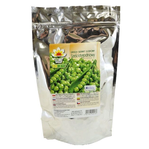 Groch siewny łuskowy sześciotygodniowy nasiona 500g - TORAF