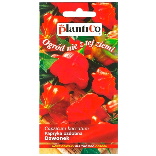 Papryka ostra typ dzwonek nasiona 0,2g - PlantiCo
