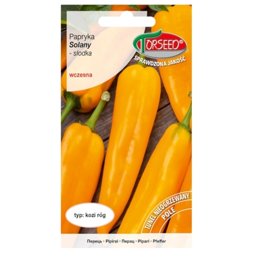 Papryka słodka Solany nasiona 0,5g - TORSEED