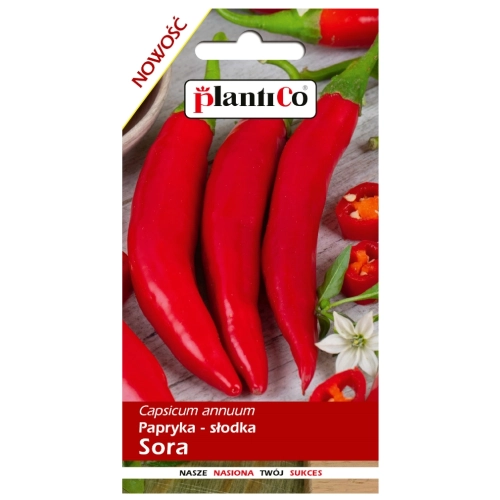 Papryka słodka Sora nasiona 0,3g - PlantiCo
