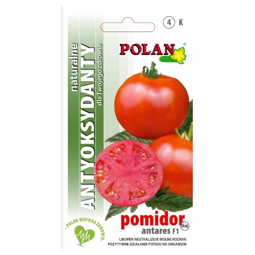 Pomidor gruntowy Antares mieszaniec F1 nasiona 10szt. - POLAN