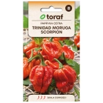 Papryka ostra Trinidad Moruga Scorpion Red nasiona 0,05g - TORAF