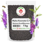 Wyka kosmata C/1 nasiona na poplon pastewne, mieszanki zbożowe, na zielonkę 1 KG
