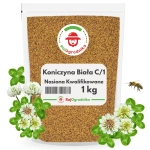Koniczyna biała C/1 nasiona, roślina pastewna, dla pszczół i na łąki 1 KG