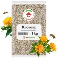 Krokosz barwierski 1 kg  nasiona na poplon miododajny karma dla ptaków - REDUM