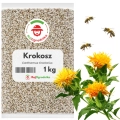 Krokosz barwierski 1 kg  nasiona na poplon miododajny karma dla ptaków - REDUM