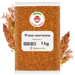 Proso czerwone 1 kg karma dla dzikich ptaków poplon użytkowy - REDUM