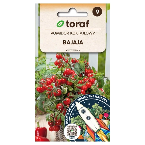 Pomidor koktajlowy Bajaja Kosmiczne nasiona 0,3g - TORAF