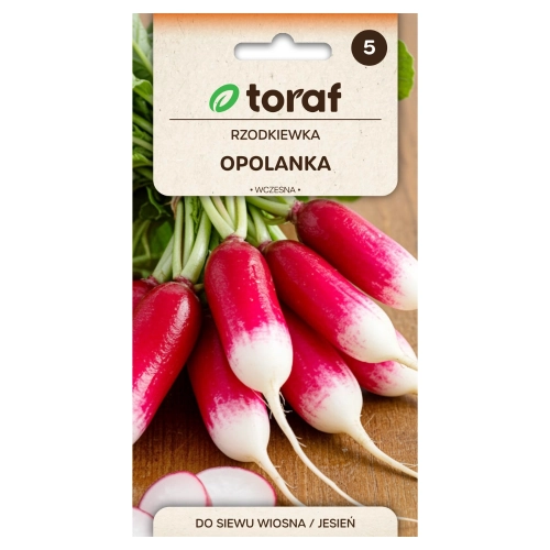 Rzodkiewka Opolanka nasiona 10g - TORAF