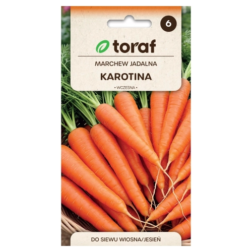 Marchew jadalna Karotina nasiona 5g - TORAF