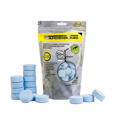 Tabletki Sanidenn bakterie do oczyszczalni eko 96 + 4 szt. - Biobakt