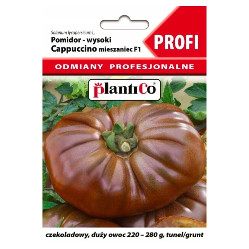 Pomidor wysoki Cappuccino mieszaniec F1 nasiona 8 sztuk - PlantiCo