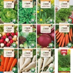 Zestaw nasiona warzyw na taśmie Udany Plon 11 szt. + 1 szt. do uprawy w ogrodzie