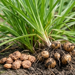  Migdały ziemne Erdmandel Cibora jadalna nasiona 20szt. - ReinSaat