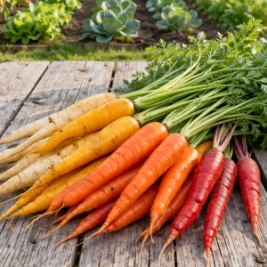 Mieszanka marchwi Karussell odmiany o kolorowych korzeniach nasiona 2,5g - ReinSaat