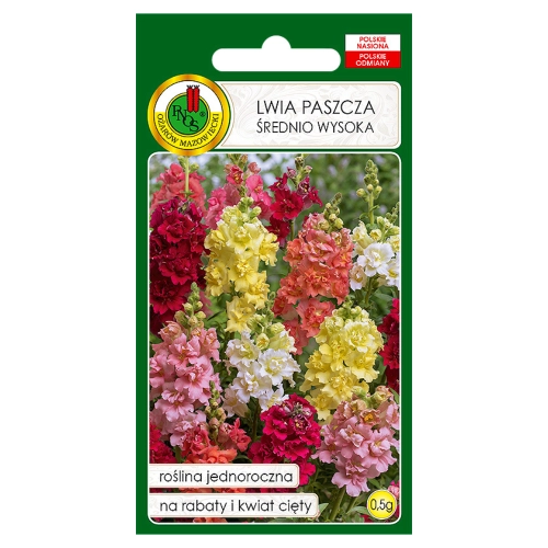 Lwia paszcza średnio wysoka mieszana nasiona 0,5g - PNOS