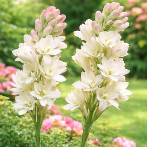 Polianthes tuberosa Tuberoza Wonna piękne kwiaty cebula 1szt.