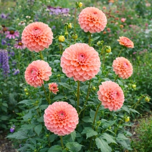 Dalia Pomponowa Nathalie G. liczne wspaniałe kwiaty karpa 1szt.