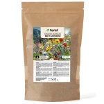 Łąka kwietna Mieszanka roślin miododajnych Bee's Universe nasiona 500g - TORAF 