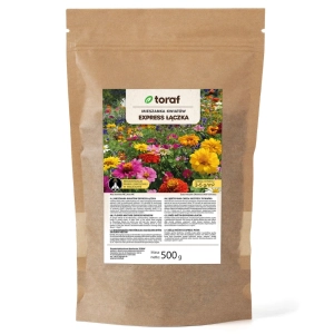 Łąka kwietna Mieszanka Kwiatów Express Łączka nasiona 500g - TORAF