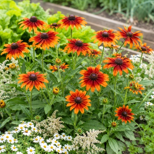 Rudbeckia hirta Sonnenhut Herbstwald o pięknych kwiatach nasiona 0,1g - ReinSaat