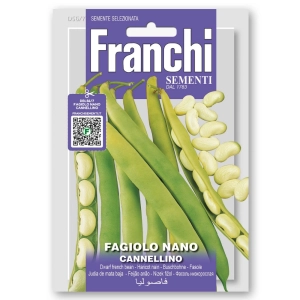 Fasola karłowa Cannellino  na suche nasiona 50g - FRANCHI