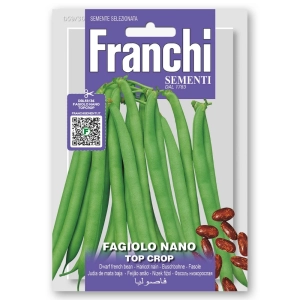 Fasola karłowa Fagiolo Nano Topcrop nasiona 50g - FRANCHI