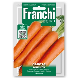 Marchew Touchon odmiana typu Nantes nasiona 9g - FRANCHI