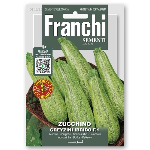 Cukinia Greyzini F1 nasiona 3g - FRANCHI