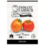 Pomidor Globe Trotter Tomate Farmer odmiana o bardzo wysokiej plenności nasiona 20 szt. - Rocalba