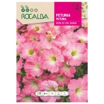 Petunia karłowa Rose du Ciel o pięknych różowych kwiatach nasiona 0,5 g - Rocalba