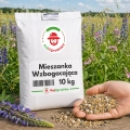 Mieszanka Wzbogacająca Poplon Łubin Groch Wyka Jęczmień Owies nasiona 10 KG - RajOgrodnika