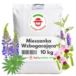 Mieszanka Wzbogacająca Poplon Łubin Groch Wyka Jęczmień Owies nasiona 10 KG - RajOgrodnika