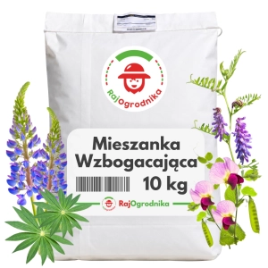 Mieszanka Wzbogacająca Poplon Łubin Groch Wyka Jęczmień Owies nasiona 10 KG - RajOgrodnika