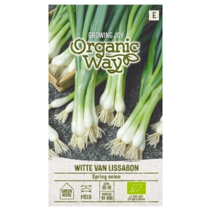 Cebula szczypiorowa Witte van Lissabon smaczna odmiana nasiona ekologiczne 1,5 g - Organic Way