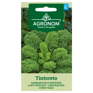 Jarmuż Tintoreto o smacznych mocno karbowanych liściach nasiona 1 g - AGRONOM