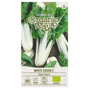 Burak liściowy White Silver 2 smaczna odmiana o dużych liściach nasiona ekologiczne 3 g - Organic Way