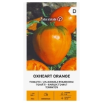 Pomidor Oxheart Orange odmiana o dużych mięsistych owocach typu bawole serce bardzo plenna nasiona 0,1 g - Žalia stotelė