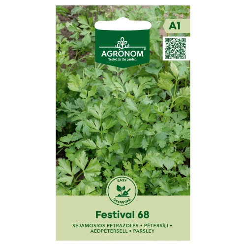 Pietruszka naciowa Festival 68 odmiana bardzo plenna i aromatyczna nasiona 2 g - AGRONOM