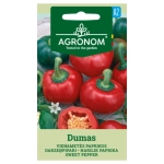 Papryka słodka Dumas odmiana bardzo plenna i smaczna nasiona 0,2 g - AGRONOM
