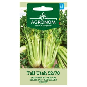Seler naciowy Tall Utah 52/70 smaczna odmiana o aromatycznych liściach nasiona 0,2 g - AGRONOM