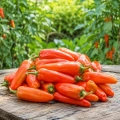 Papryka chilli Jalapeño Leon odmiana plenna o pomarańczowych owocach nasiona 15 szt. - ReinSaat