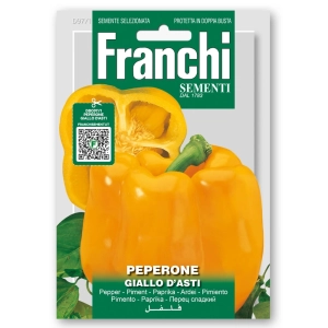 Papryka słodka Giallo d'Asti nasiona 1,5g - FRANCHI