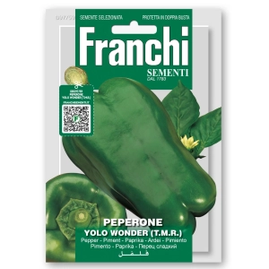 Papryka Yolo Wonder nasiona 1,5g - FRANCHI