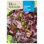 Sałata Red Salad Bowl Hoja de Roble odmiana o smacznych liściach liście w brązowo-czerwonej tonacji nasiona 6 g - Rocalba