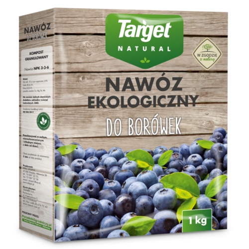 Nawóz Ekologiczny do borówek 1kg (100 dni) - Target