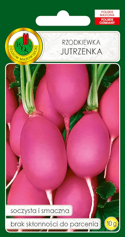 PNOS RZODKIEWKA JUTRZENKA nasiona 10g sklep rajogrodnika